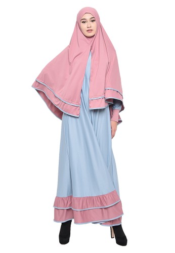 Java Seven Muslimwear blue Salimah Aqilah Blue 2A7E2AACC97228GS_1