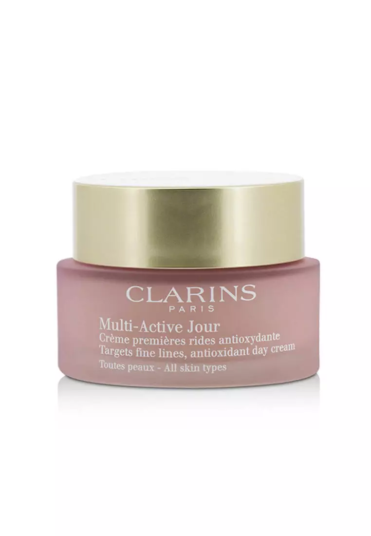 Clarins - Multi-Active Day Targets Fine Lines Antioxidant Day Cream - For All Skin Types 50ml/1.6oz