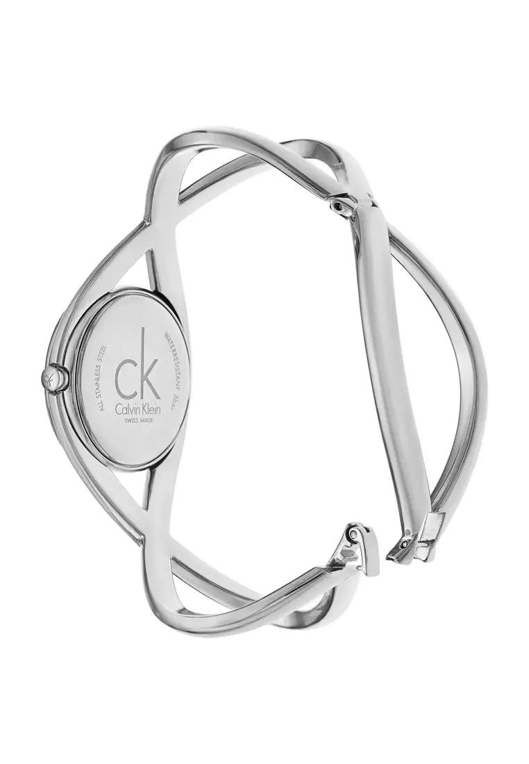 Calvin Klein Enlace Swiss Quartz White Dial Women's Watch - K2L23120