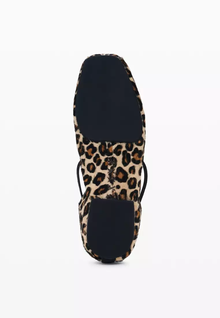 Leopard Flat Ballerina Shoes