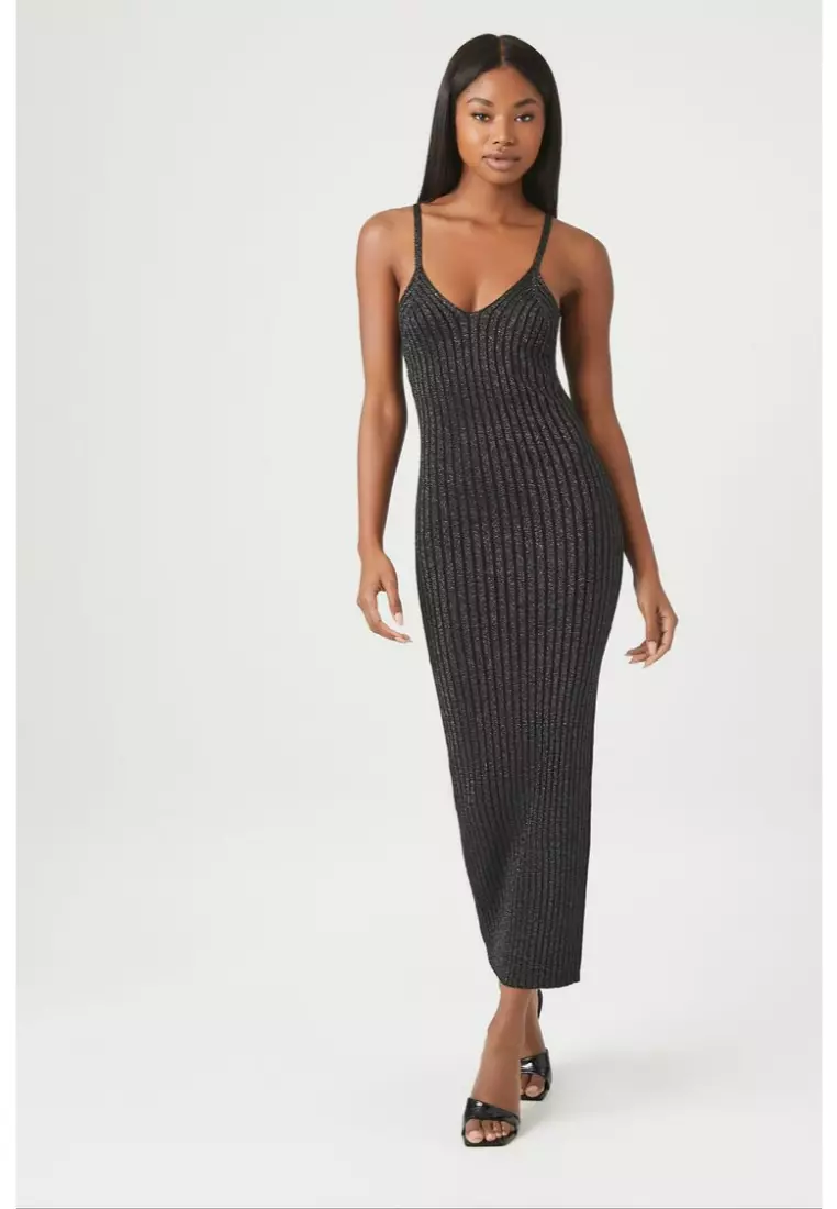 Forever 21 ribbed bodycon dress top