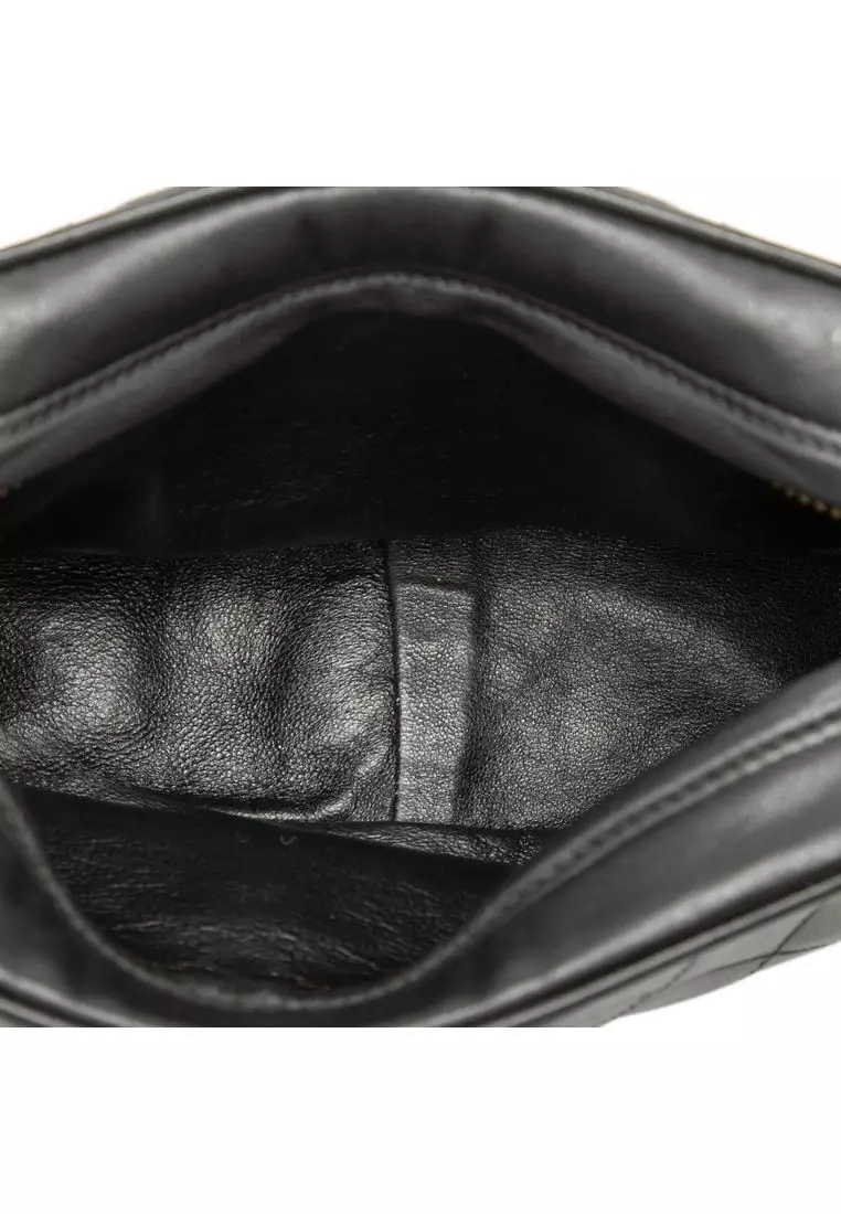 Pre-Loved Chanel Cc Quilted Lambskin Tassel Camera Bag