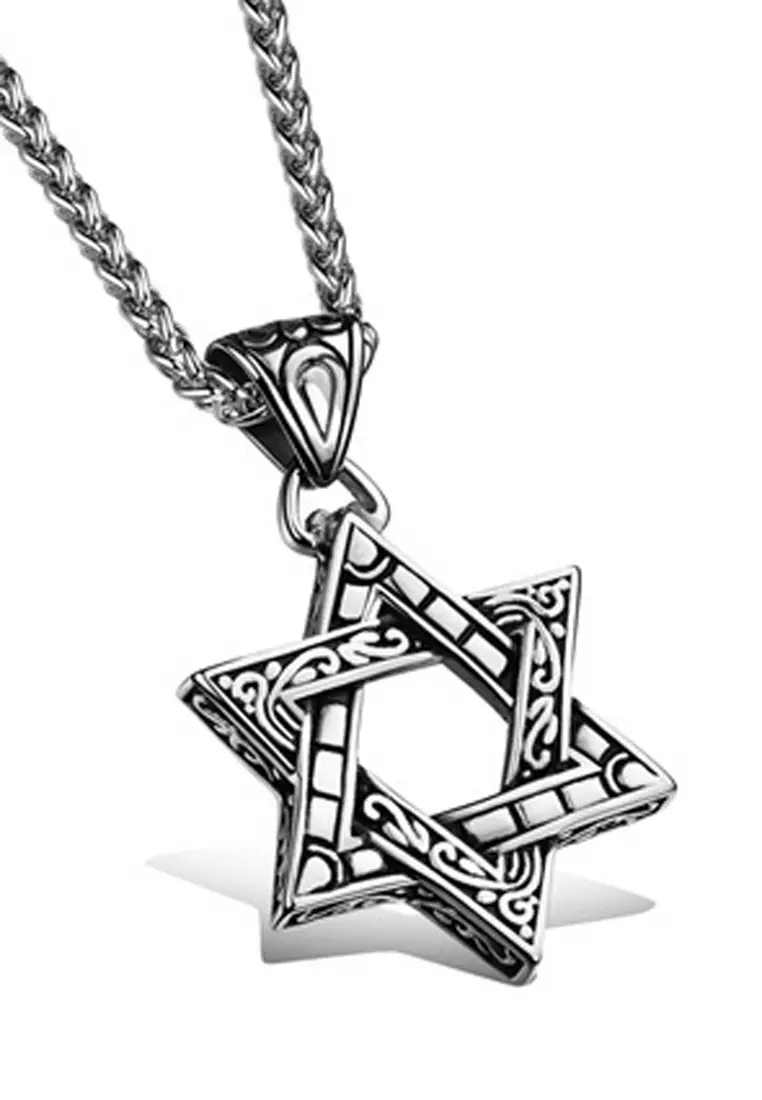 Buy Trendyshop Six Angles Star Necklace Online ZALORA Malaysia