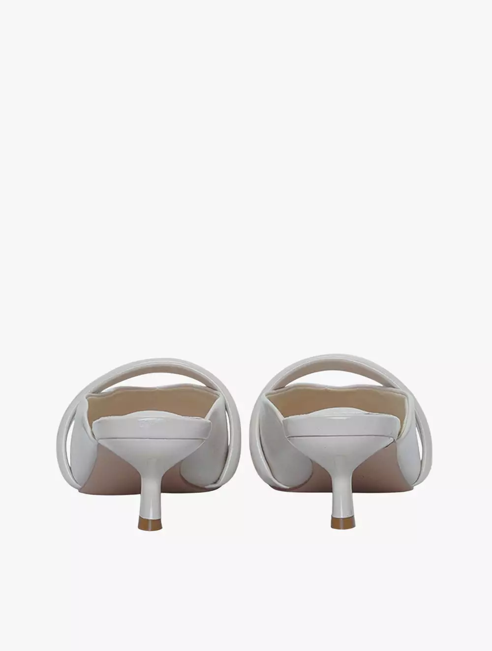 Payless Chrissie Womens Elease Muled Heels - Off White_04