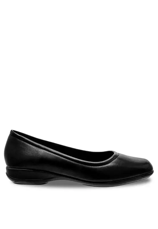 Casual black sales flats