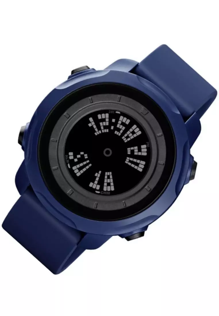 Jam Tangan Digital Pria Waterproof Many Function Strap Tali Material PU Silicone BL74 ORIGINAL