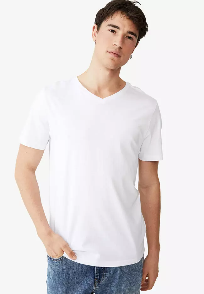 Buy Cotton On Organic V-Neck T-Shirt 2024 Online