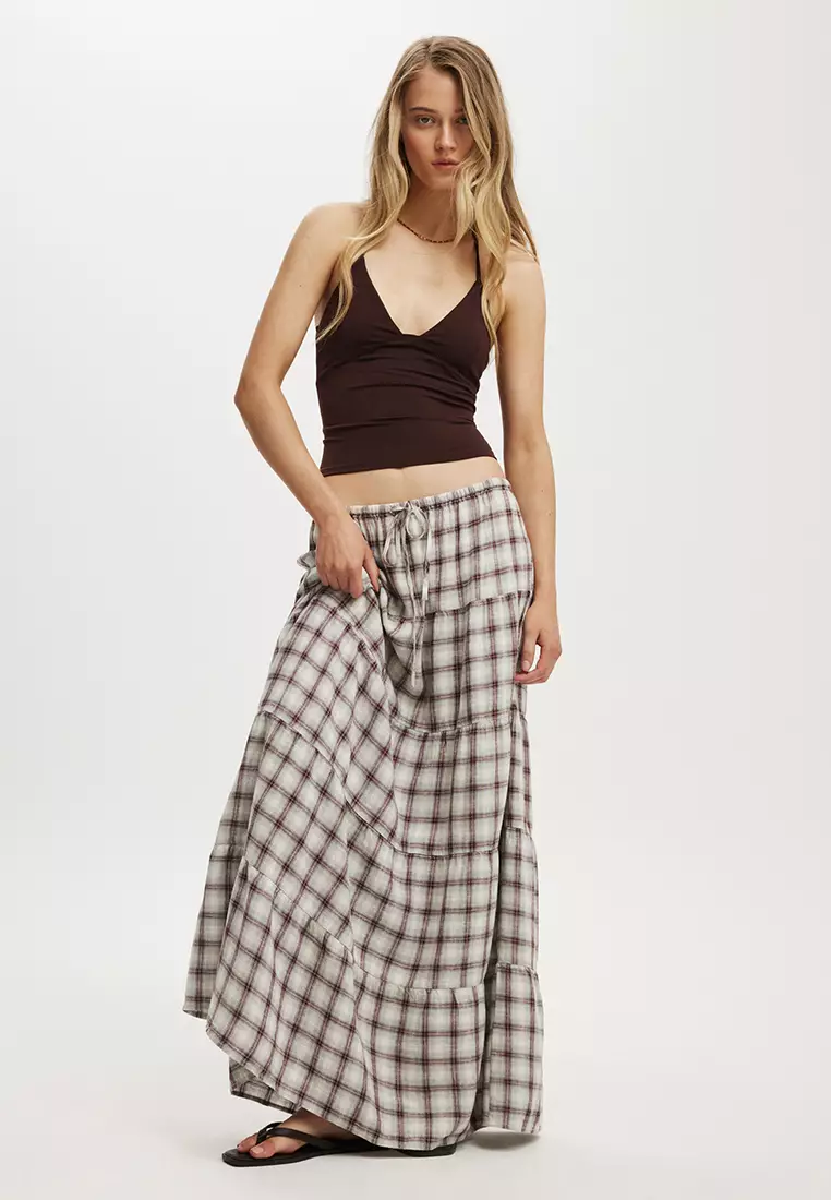 Haven Multi Tiered Maxi Skirt