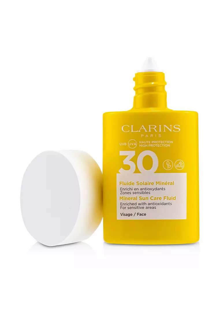 CLARINS - Mineral Sun Care Fluid For Face SPF 30 - For Sensitive Areas 30ml/1oz