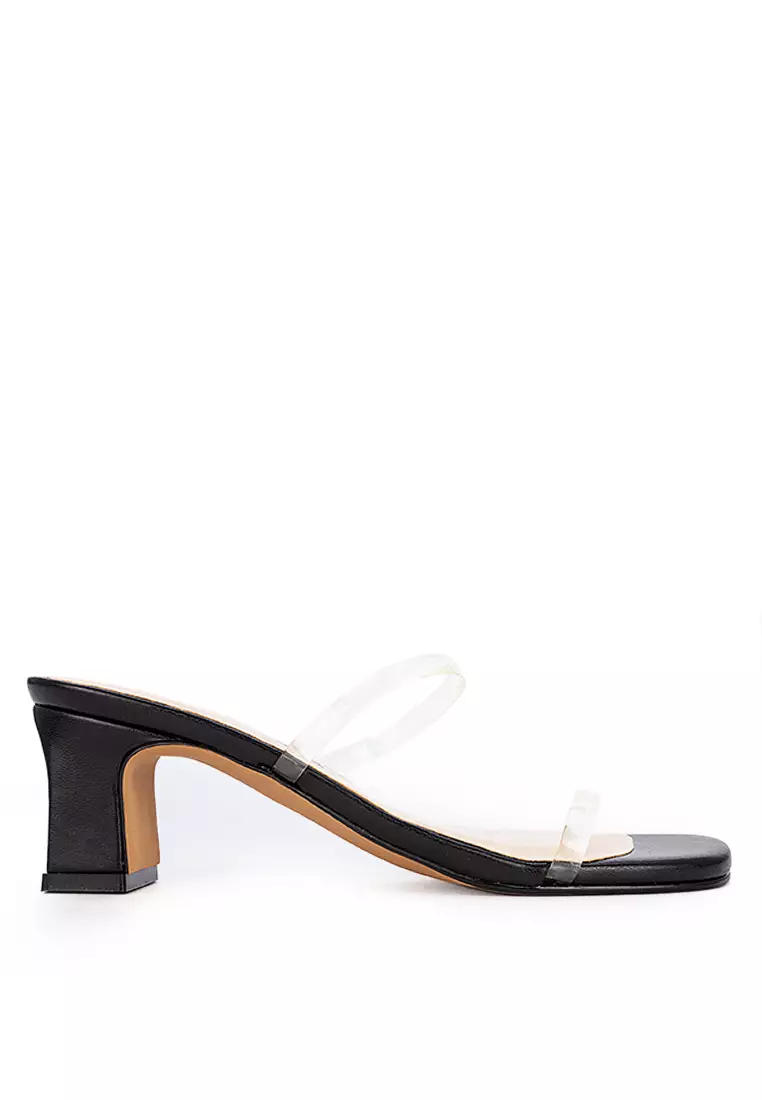 Discount on Carmelletes  shoes - SKU: Vinyl Low Heeled Slide