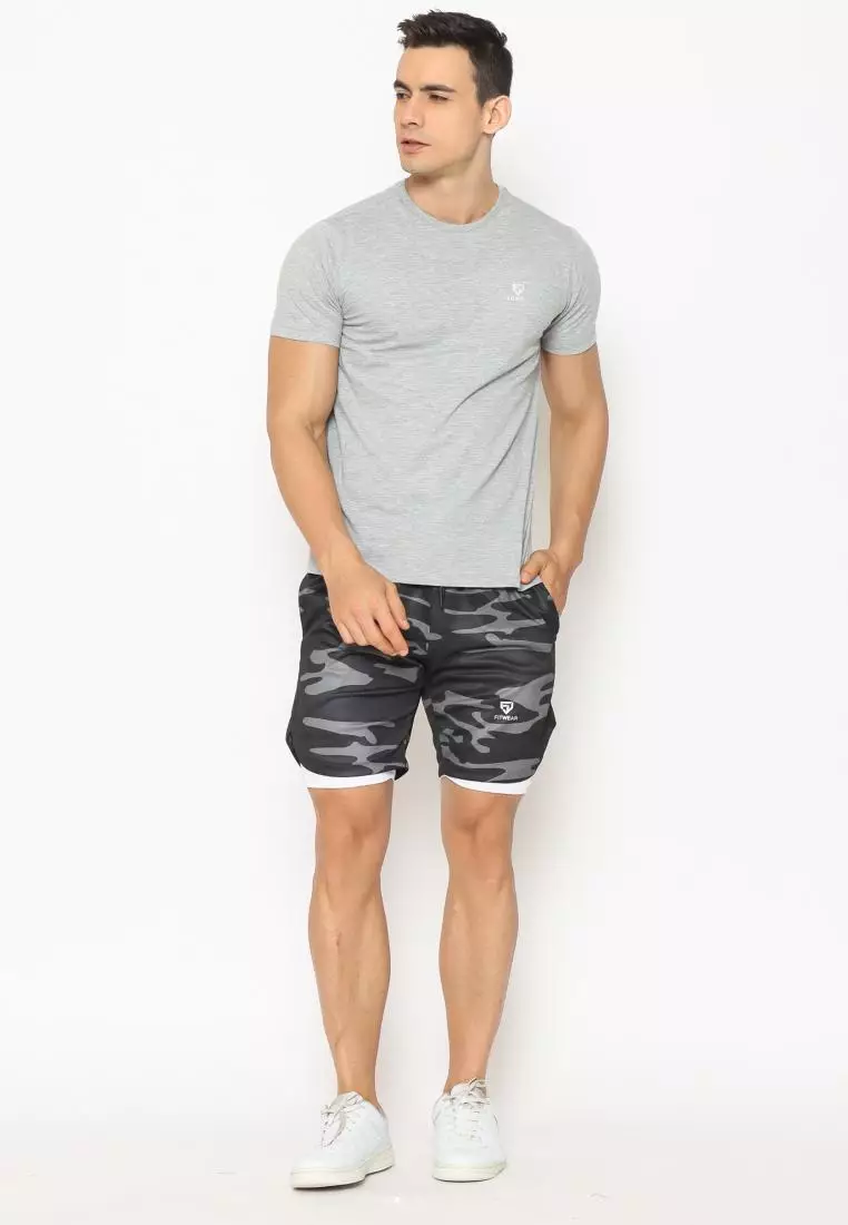 FITWEAR - GRIFFIN BASIC MEN T-SHIRT S/S - Grey