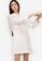 ZALORA BASICS white Tiered Sleeve Mini Dress 929CDAA42FF30BGS_1