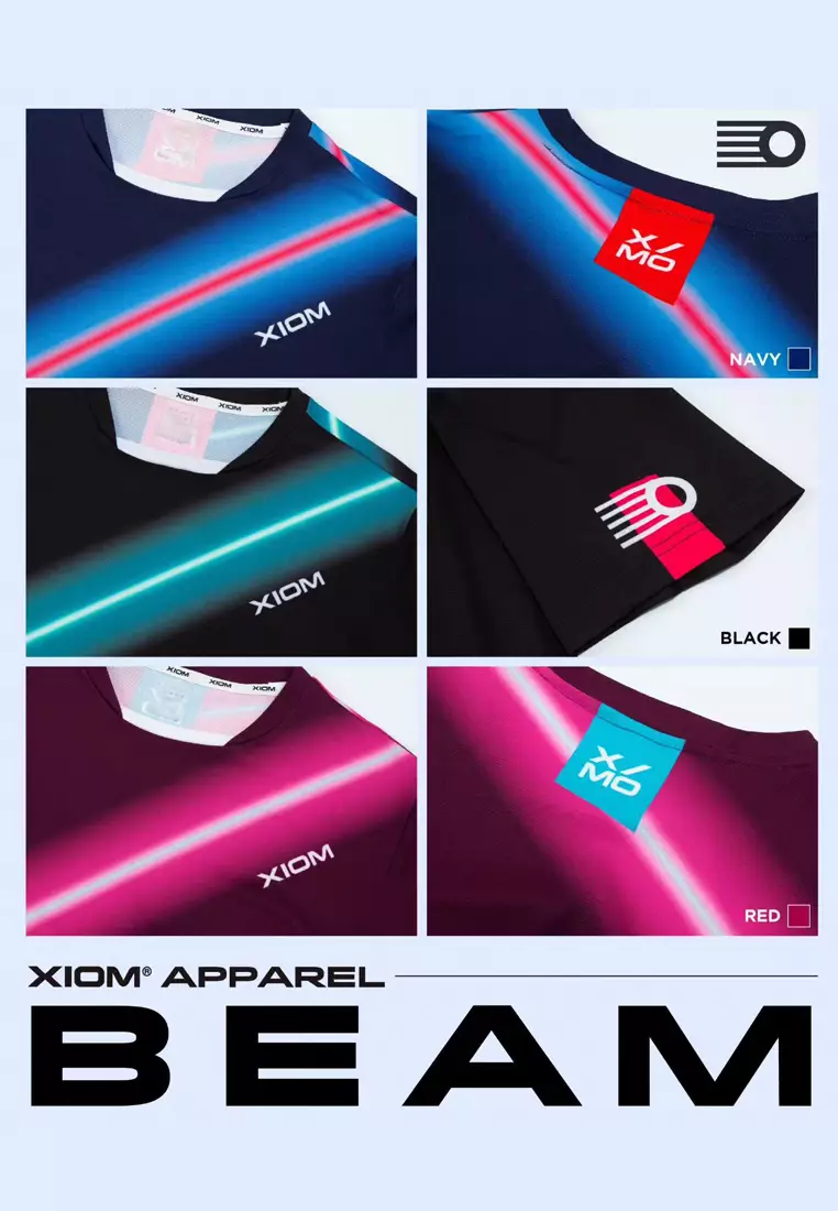 Beam Navy Table Tennis Shirt Sports T-shirt
