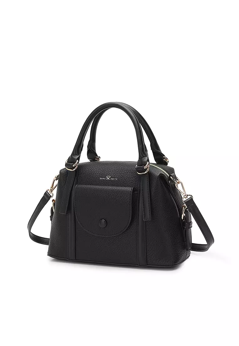 Women's Top Handle Bag / Sling Bag / Crossbody Bag / Shoulder Bag (Tas Tangan Wanita / Tas Selempang Wanita / Tas Bahu Wanita) - Hitam