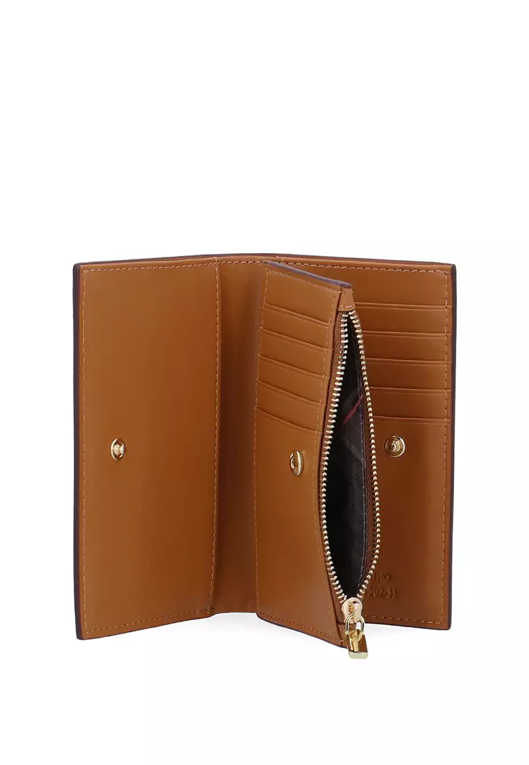 Gabbie Short Wallet - Dark Beige