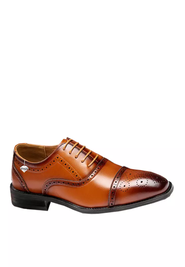 Buy Twenty Eight Shoes VANSA Fashionable Cow Leather Carved