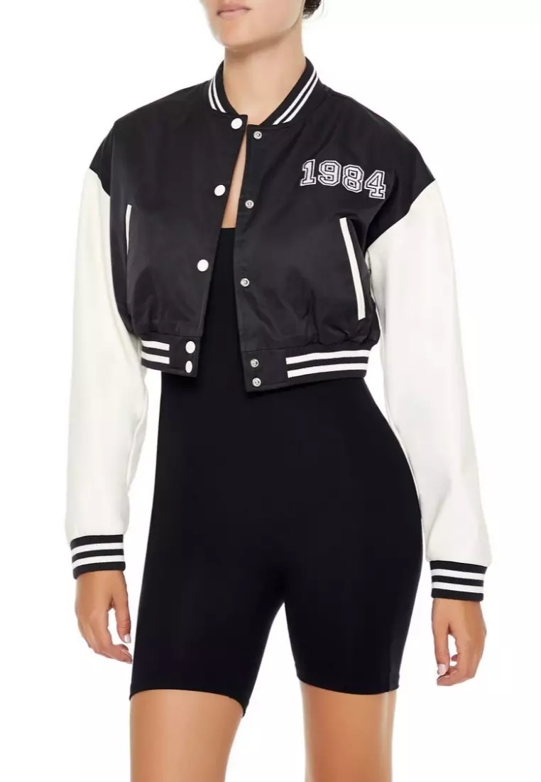Forever 21 varsity jacket clearance