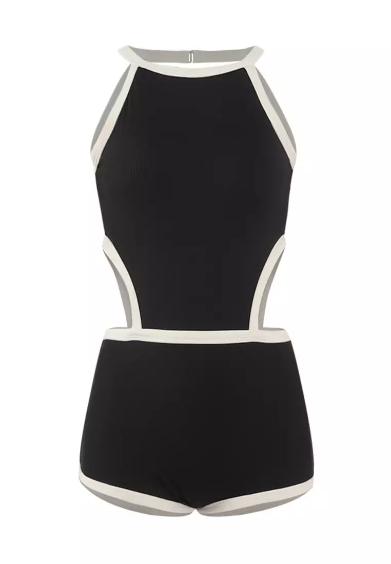 Halter style swimsuits deals