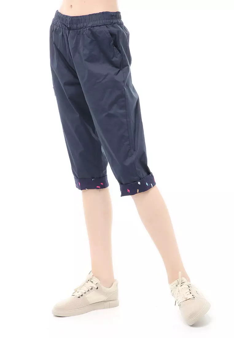 Madoc Short Pants Celana Pendek Kasual Wanita Model Stik Balik Comportable Material Cotton ORIGINAL - Navy