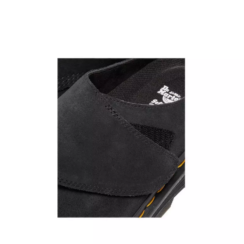 Dr. Martens Zebzag Anywair Black Bronx Suede