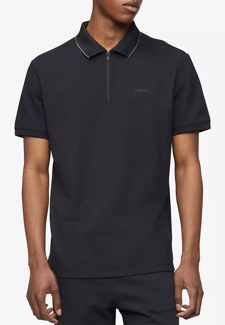 Buy Calvin Klein CKJ Polo Shirt Black 2024 Online