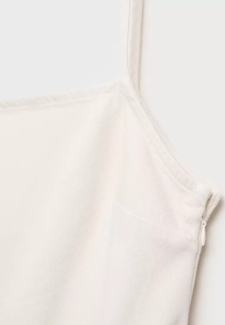 Short Denim Pinafore