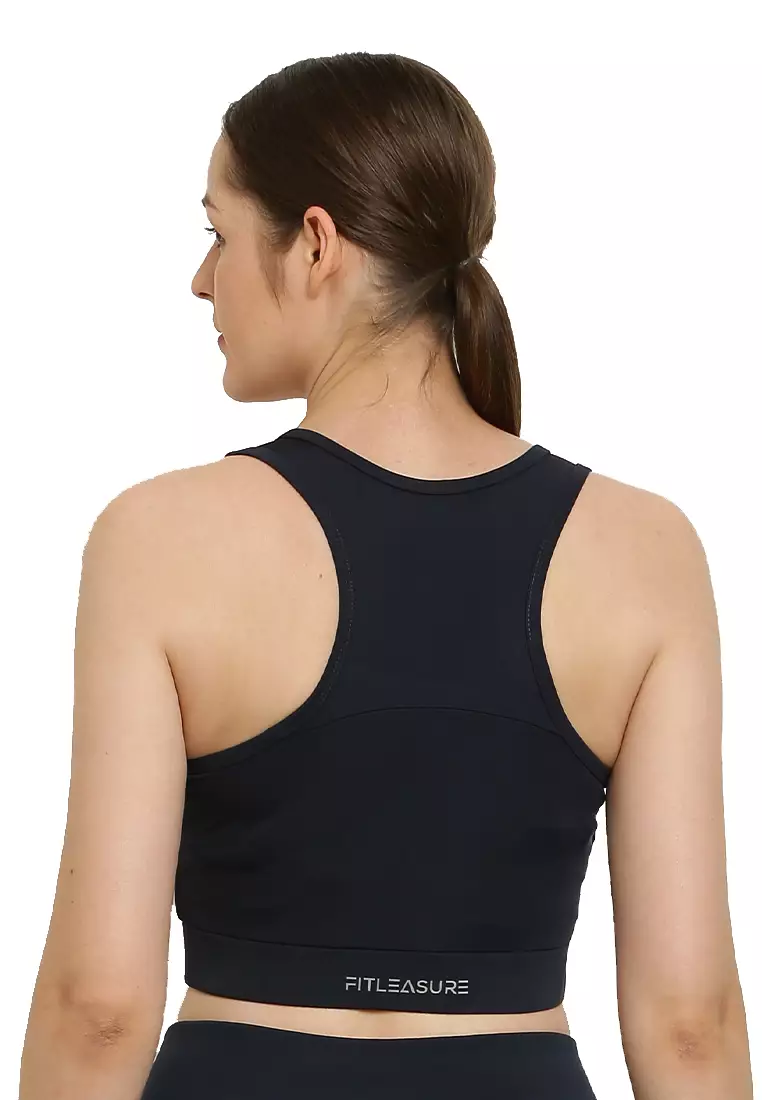 Womens海军主动高级训练/锻炼运动胸罩