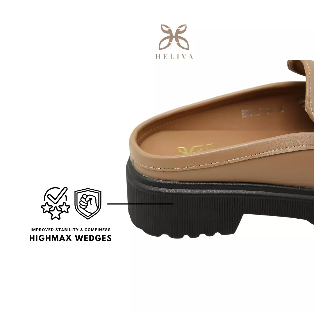 Heliva Wendy Bustong Slip On Lady Shoes Sol 5cm