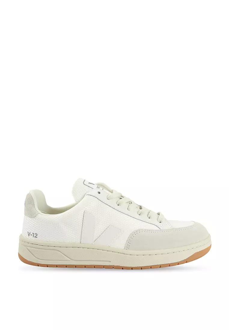 Veja v12 b hot sale mesh white pierre