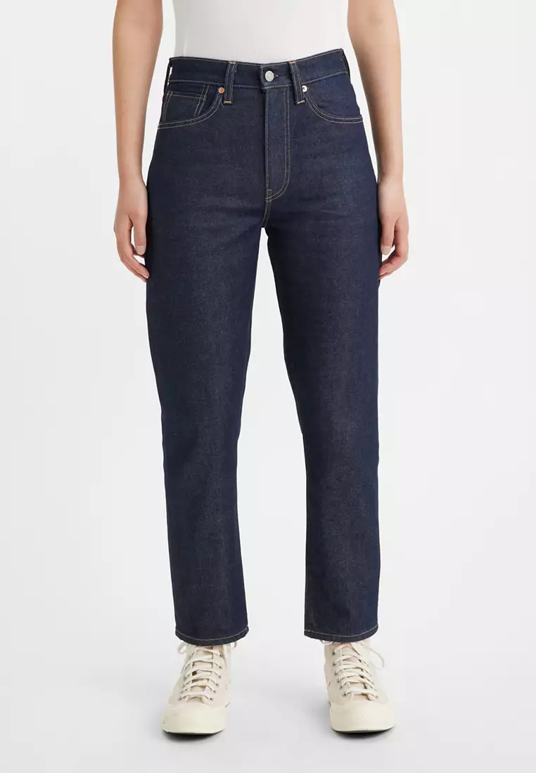 Women's Made in Japan High-Rise Boyfriend Jeans A5893-0000