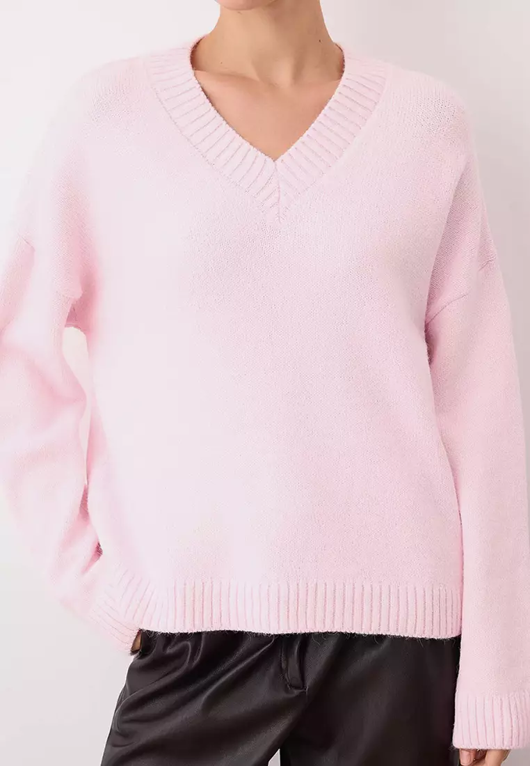 Basic Soft Texture Knit Sweater