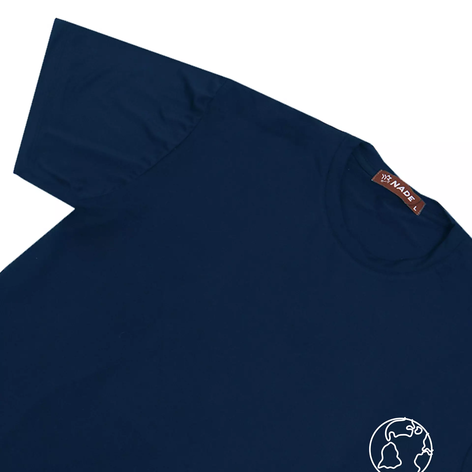 NTD15 kaos ringan stretch anti kusut cepat kering earth dakir navy