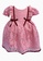 Era Maya pink Premium Floral Lace Pink Baby Dress with Velvet Bows 26D37KA023AAD9GS_1