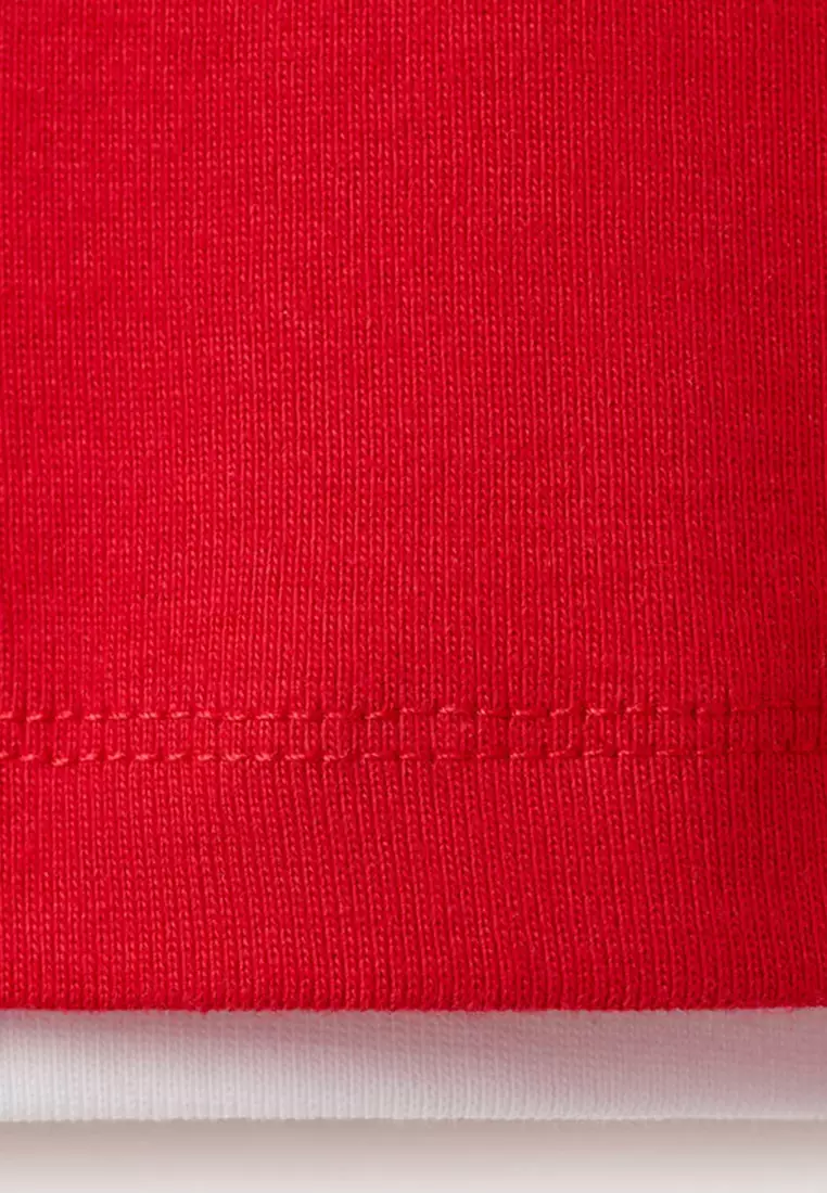 Two-Tone Contrast T-Shirt