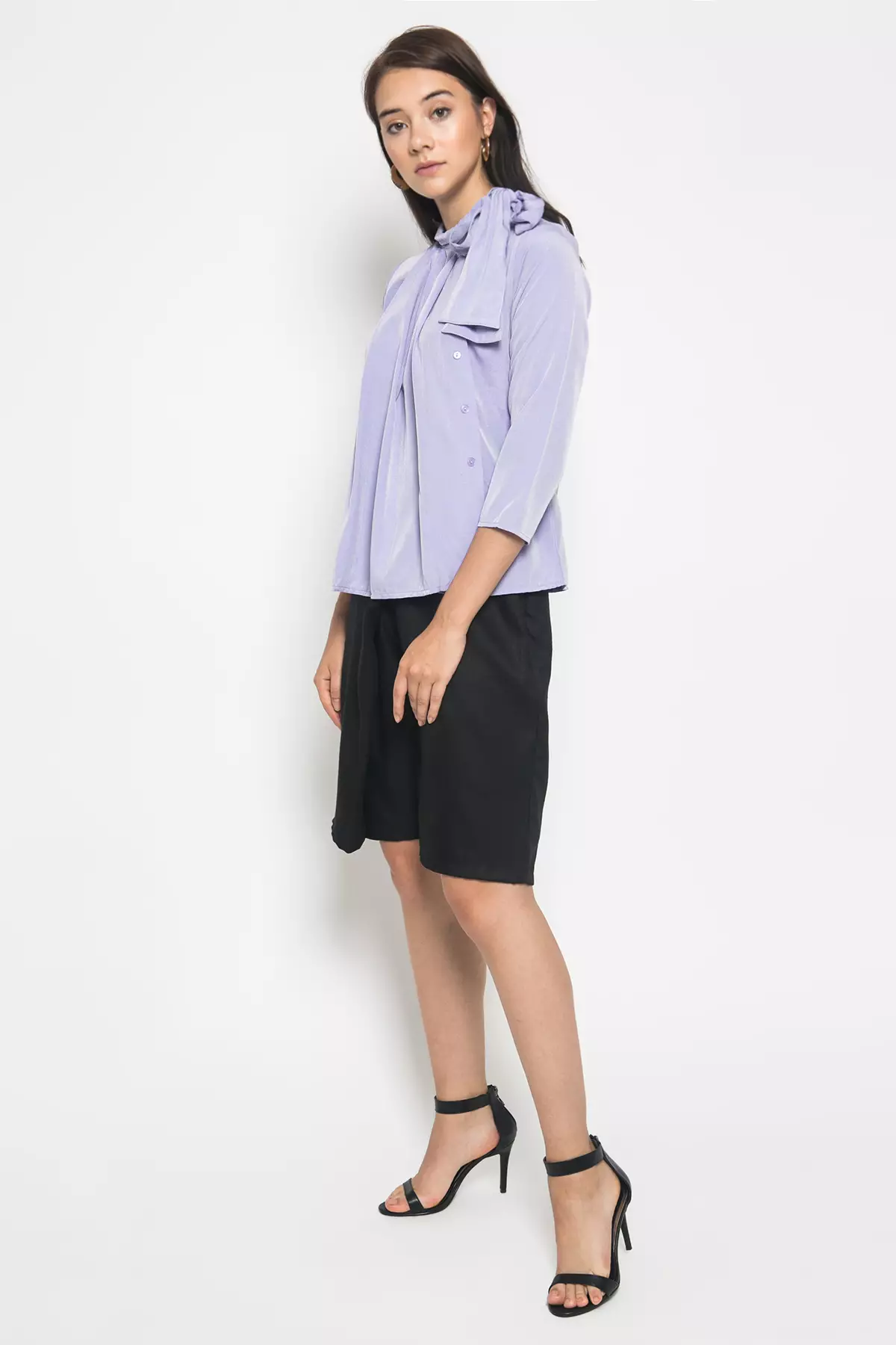 Brinka Blouse In Purple