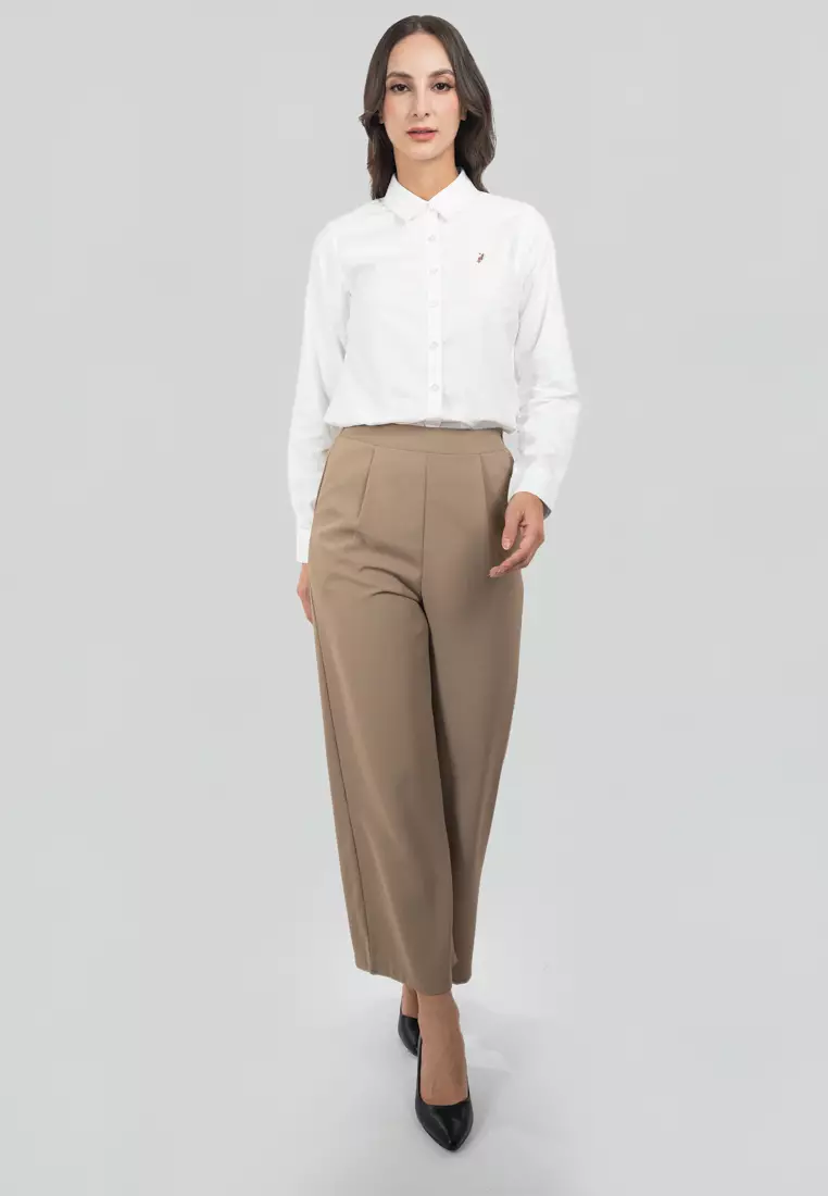 Polo Haus - Women’s Wide Leg Pants WBLP005