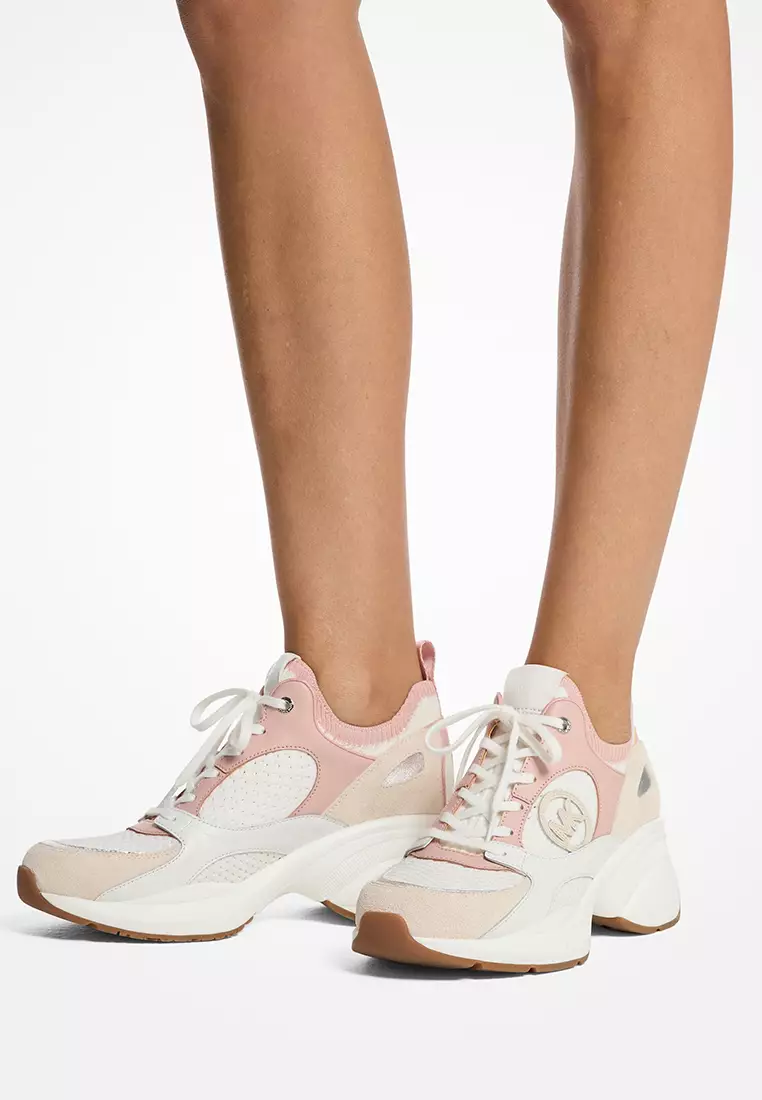 Buy MICHAEL KORS Zuma Color-Block Trainers 2026 Online | ZALORA