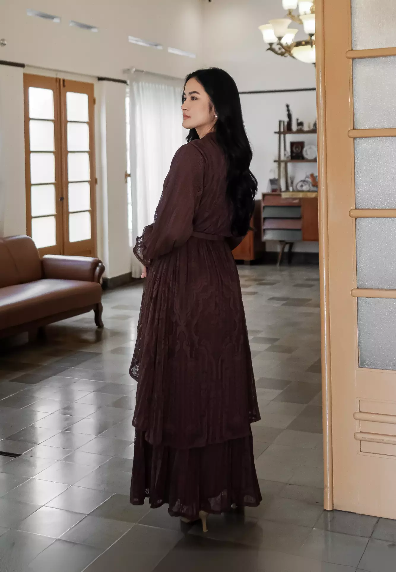 Lysandra Dress - Chocolate