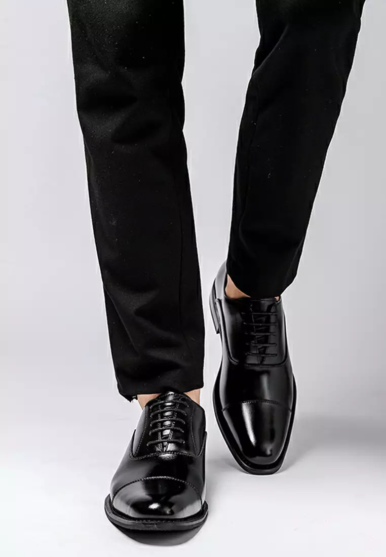 Leather Cap Toe Business Shoes MK5011-2