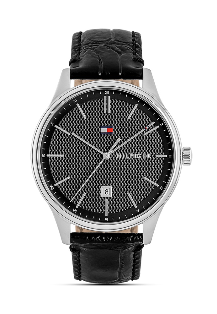 Buy Tommy Hilfiger Watches Men's Leather Watch 2021 Online | ZALORA