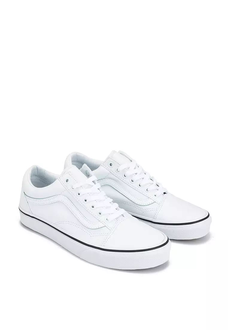 Vans old 2024 skool white indonesia