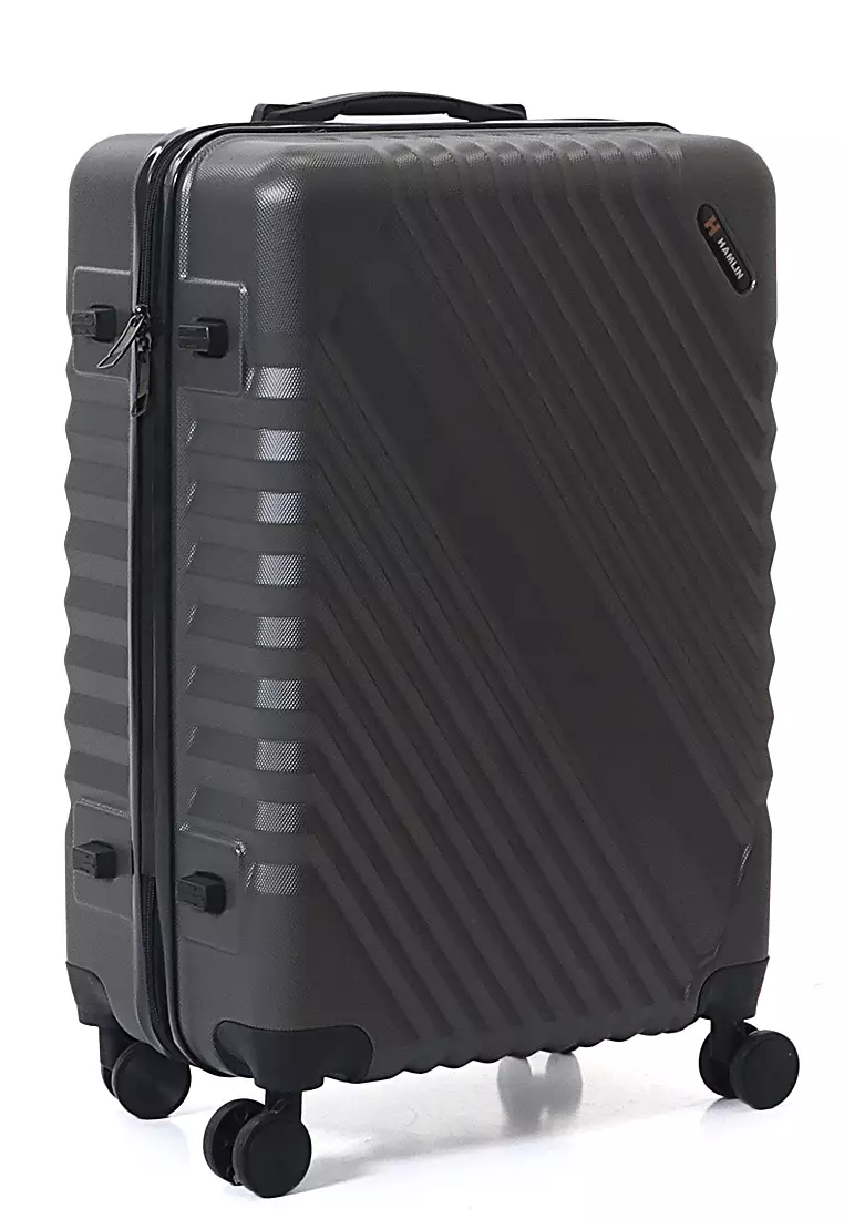 Carlton Koper Cabin Hardcase Unisex Size 24Inch Suitcase Combination Lock Large Compartment  ORIGINAL - DarkGrey