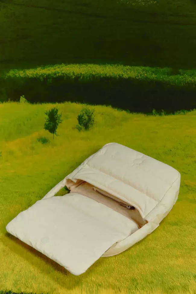 Gentlewoman Puffer Shoulder Bag - Cream