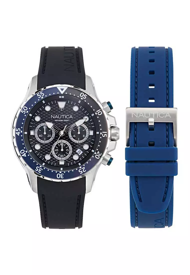 Nautica Gents BoxSet Watch NST- NAPNSS408