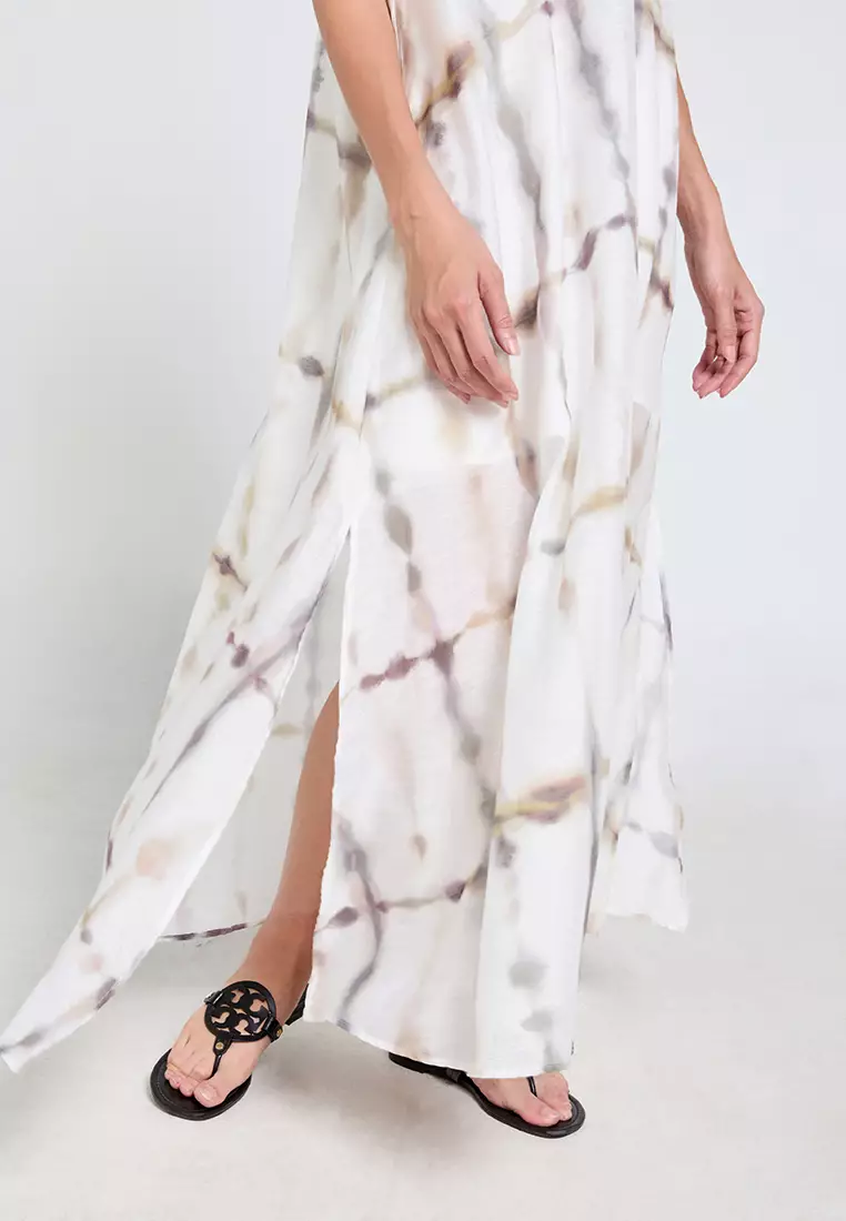 Floral Maxi Linen Dress