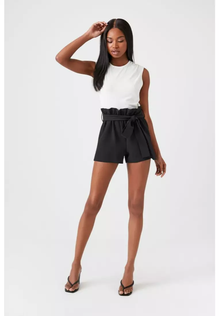 Forever 21 clearance paperbag shorts