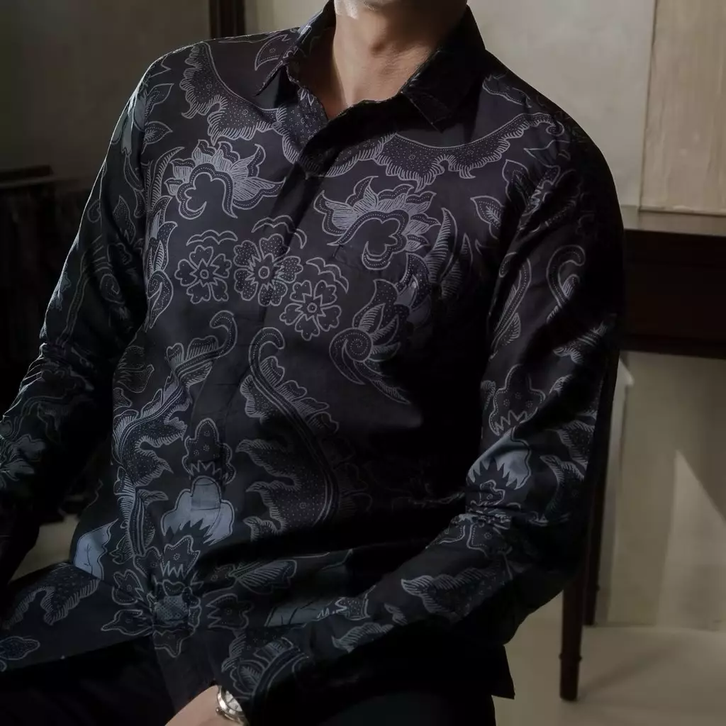 Lamine Yamal - Kemeja Batik Pria Lengan Panjang