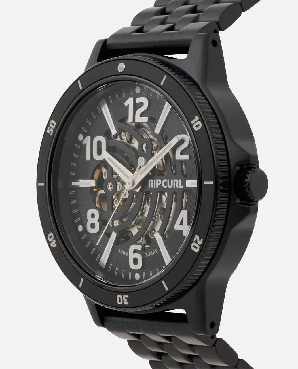 Rip Curl Men Dazed XL Automatic Stainless Steel Plated Watch - Midnight