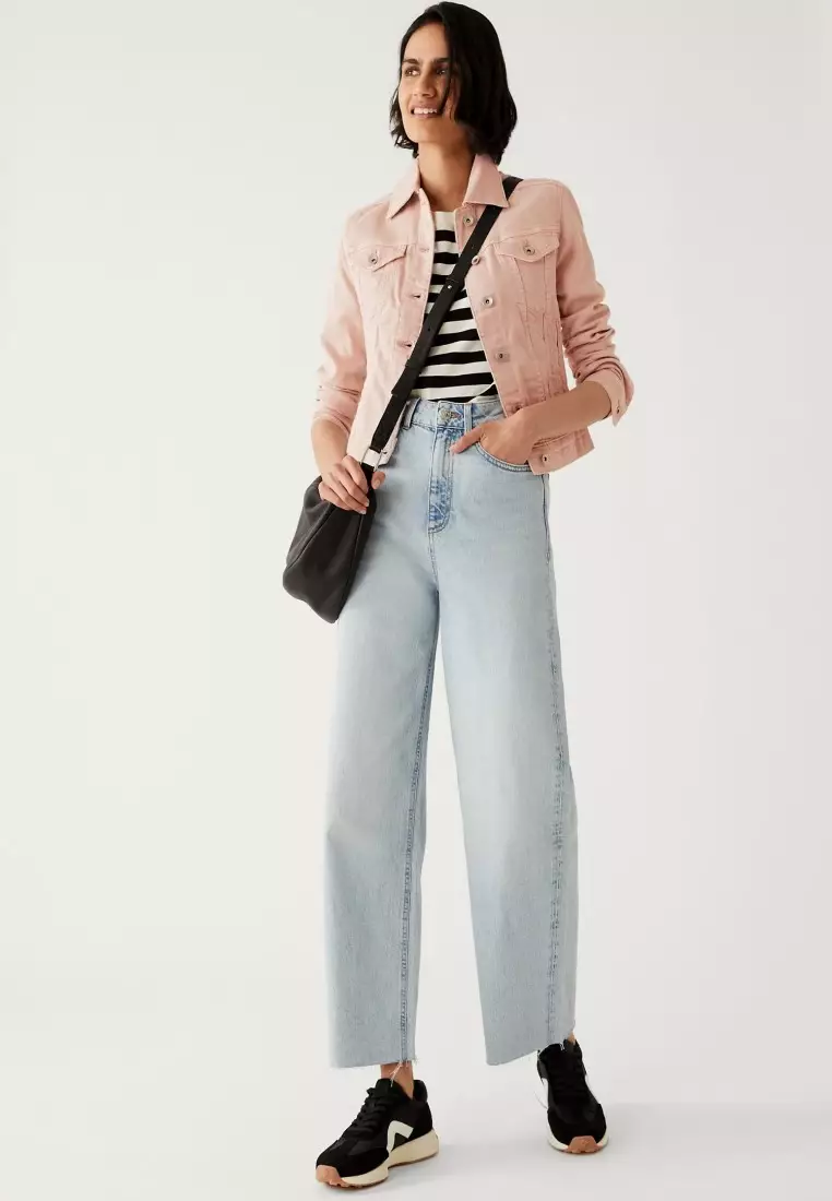 Marks spencer denim jacket best sale