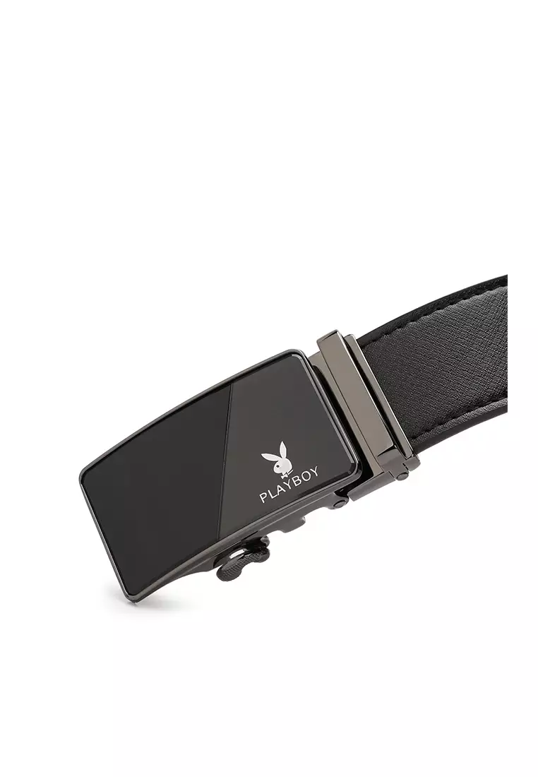 Buy Playboy Men's Belt - 35mm Automatic Buckle Online | ZALORA Malaysia